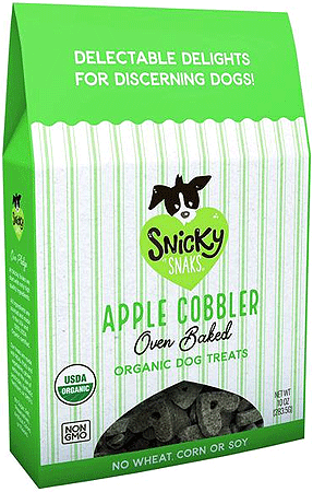 Organic Baked Apple Cobbler Dog treats